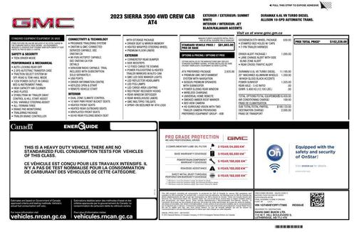 2023 GMC Sierra 3500 AT4