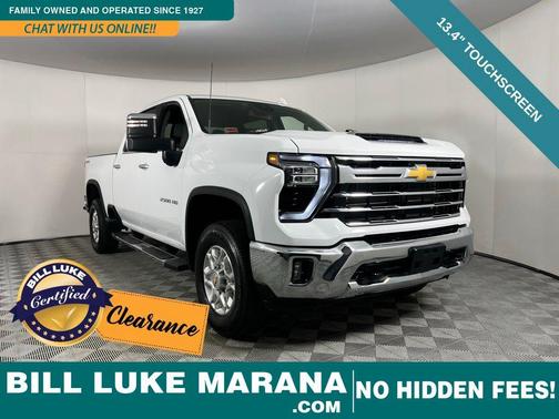 Summit White 2024 Chevrolet Silverado 2500 LTZ