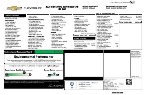 2025 Chevrolet Silverado 2500 LTZ