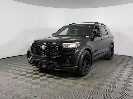 Agate Black Metallic 2025 Ford Explorer ST