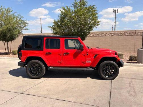 Firecracker Red Clearcoat 2023 Jeep Wrangler 4xe Sahara