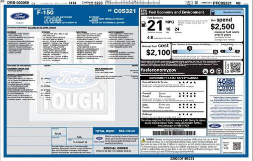 2023 Ford F-150 Platinum