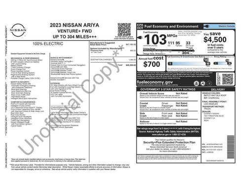 2023 Nissan ARIYA VENTURE+