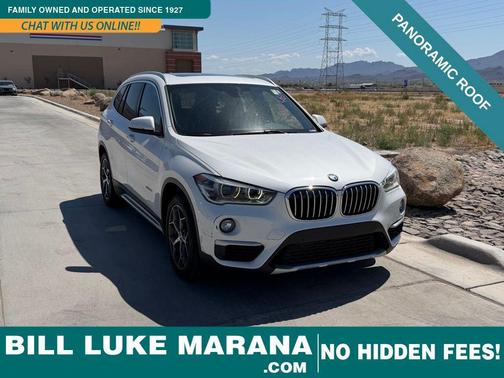 White Metallic 2017 BMW X1 xDrive 28i