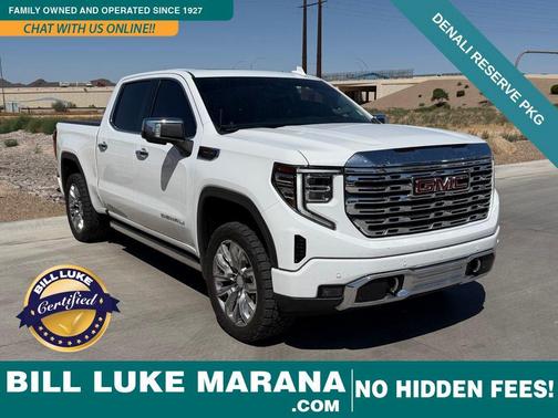 Summit White 2024 GMC Sierra 1500 Denali