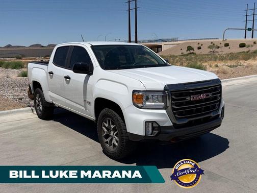 Summit White 2021 GMC Canyon AT4