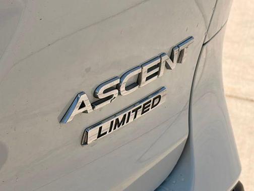 Crystal White Pearl 2023 Subaru Ascent Limited 7-Passenger