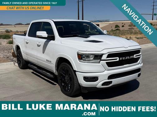 Bright White Clearcoat 2020 RAM 1500 Laramie