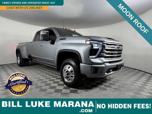 Sterling Grey Metallic 2024 Chevrolet Silverado 3500 High Country