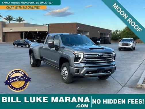 Sterling Grey Metallic 2024 Chevrolet Silverado 3500 High Country