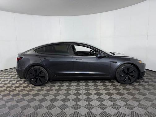 Stealth Gray 2025 Tesla Model 3 Long Range