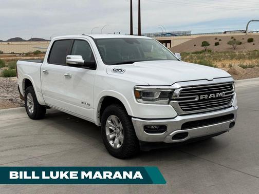 Bright White Clearcoat 2022 RAM 1500 Laramie