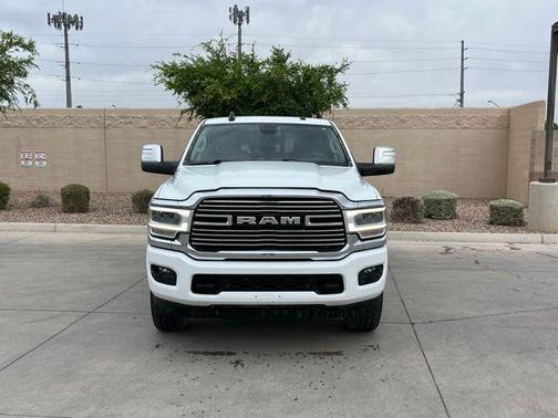White 2024 RAM 2500 Laramie Crew Cab 4x4 6'4' Box
