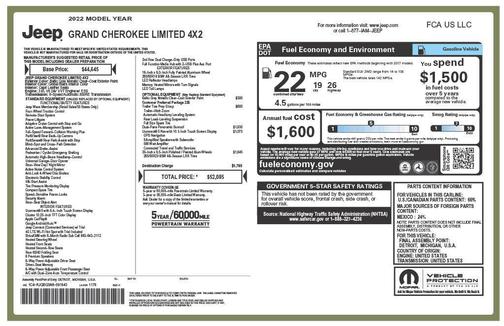 2022 Jeep Grand Cherokee Limited X
