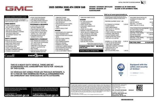 2025 GMC Sierra 3500 AT4