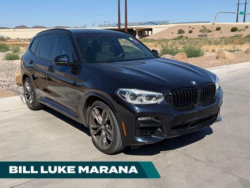 Carbon Black Metallic 2021 BMW X3 M40i