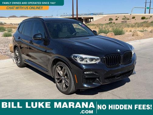 Carbon Black Metallic 2021 BMW X3 M40i