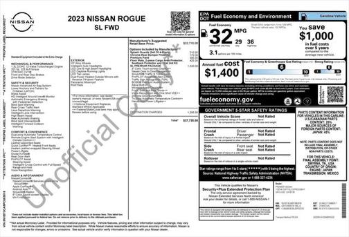 2023 Nissan Rogue SL