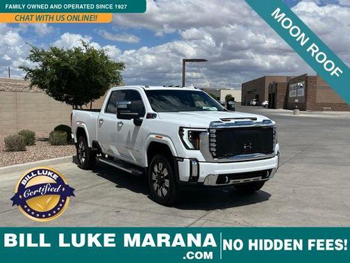 Summit White 2024 GMC Sierra 2500 Denali