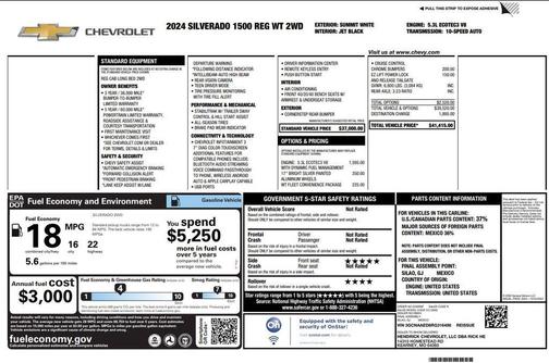 2024 Chevrolet Silverado 1500 WT