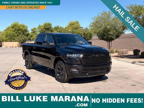 Diamond Black Crystal Pearlcoat 2025 RAM 1500 Big Horn/Lone Star