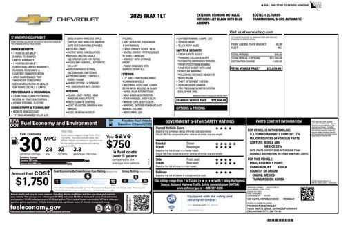 2025 Chevrolet Trax LT
