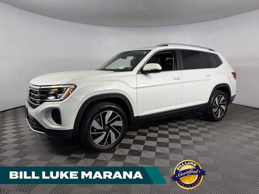 Opal White Pearl 2025 Volkswagen Atlas 2.0T SEL