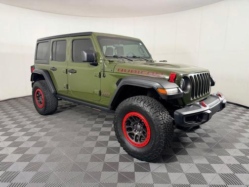 Sarge Green Clearcoat 2021 Jeep Wrangler Unlimited Rubicon