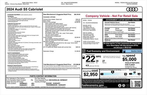 2024 Audi S5 3.0T Premium Plus