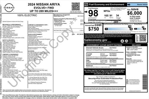 2024 Nissan ARIYA EVOLVE+