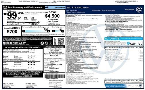 2023 Volkswagen ID.4 AWD Pro S