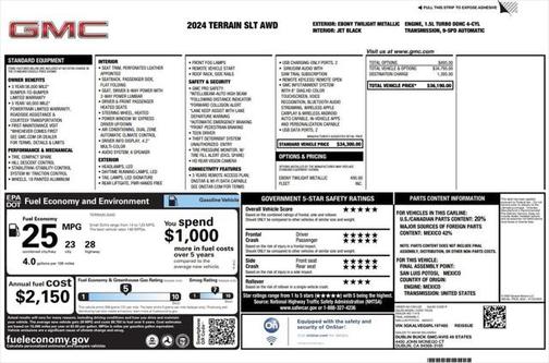 2024 GMC Terrain SLT
