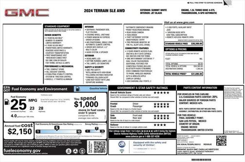 2024 GMC Terrain SLE