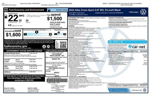 2022 Volkswagen Atlas Cross Sport 2.0T SEL