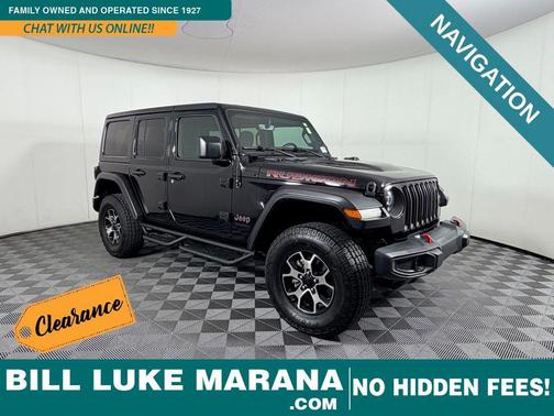 Black Clearcoat 2020 Jeep Wrangler Unlimited Rubicon