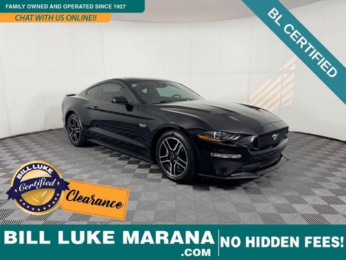 Shadow Black 2021 Ford Mustang GT Premium