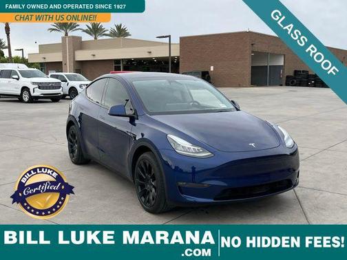 Deep Blue Metallic 2023 Tesla Model Y Long Range Dual Motor All-Wheel Drive