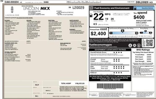 2013 Lincoln MKX Base