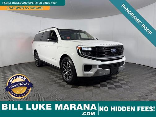 Oxford White 2025 Ford Expedition Max Platinum