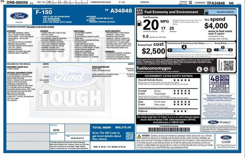 Iconic Silver Metallic 2026 Ford F-150 Lariat