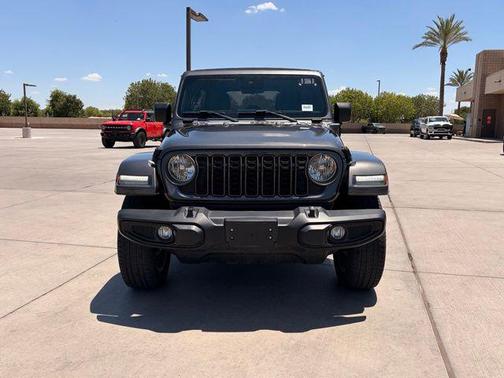 Granite Crystal Metallic Clearcoat 2024 Jeep Wrangler 4xe Sport S