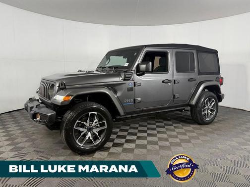 Granite Crystal Metallic Clearcoat 2024 Jeep Wrangler 4xe Sport S