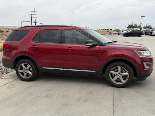 Ruby Red 2017 Ford Explorer XLT