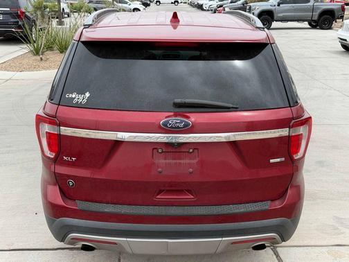 Ruby Red 2017 Ford Explorer XLT