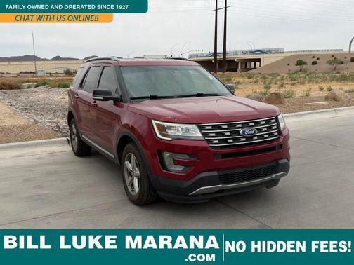 Ruby Red 2017 Ford Explorer XLT