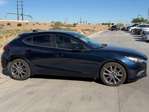Deep Crystal Blue Mica 2018 Mazda Mazda3 Grand Touring