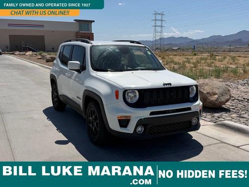 Alpine White Clearcoat 2020 Jeep Renegade Altitude