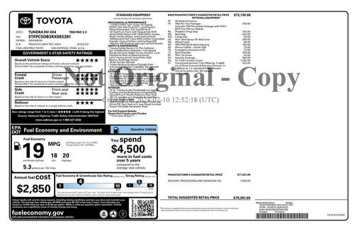 2024 Toyota Tundra Hybrid TRD Pro