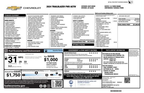 2024 Chevrolet Trailblazer ACTIV