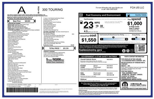 2018 Chrysler 300 Touring